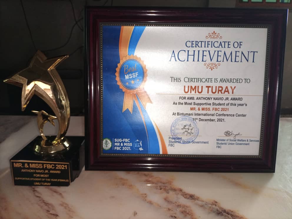 Sierra Leone Umu Turay award December 2021